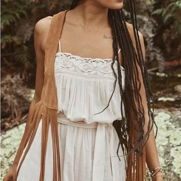 SPELL JONI SUEDE VEST - Picture 2 of 4
